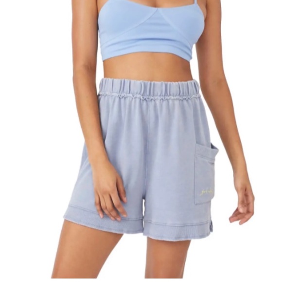 NWT Free People Intimately Cozy Girl Shorts in Ceramic Seafoam - Picture 14 of 14